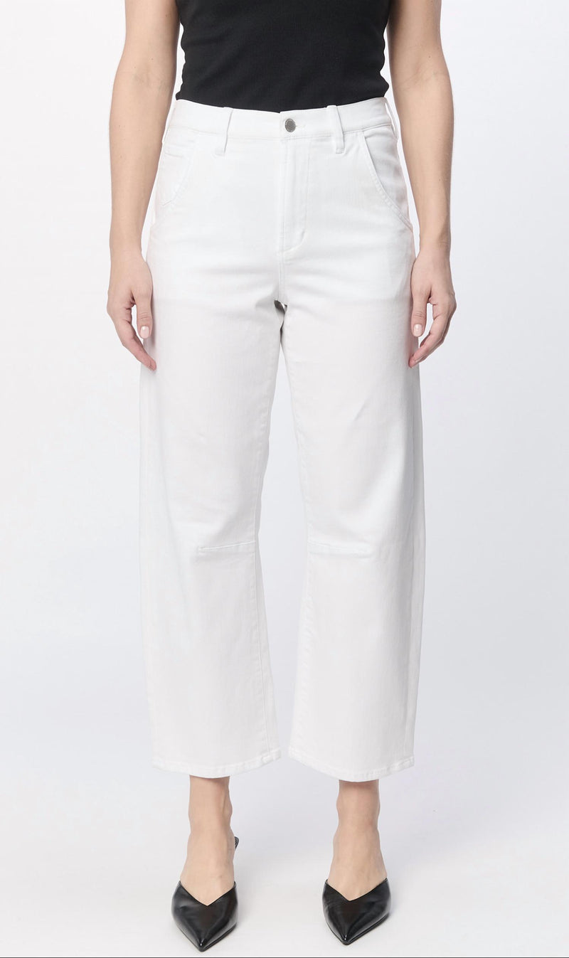 DEAR JOHN DENIM Teddi Baggy Fit Pants in white - women's pants