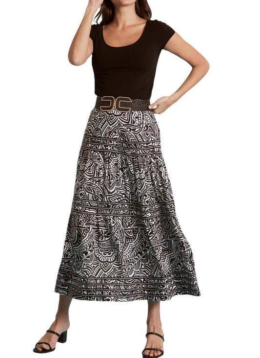 Tyler Boe - DAPHNE LINEN SKIRT