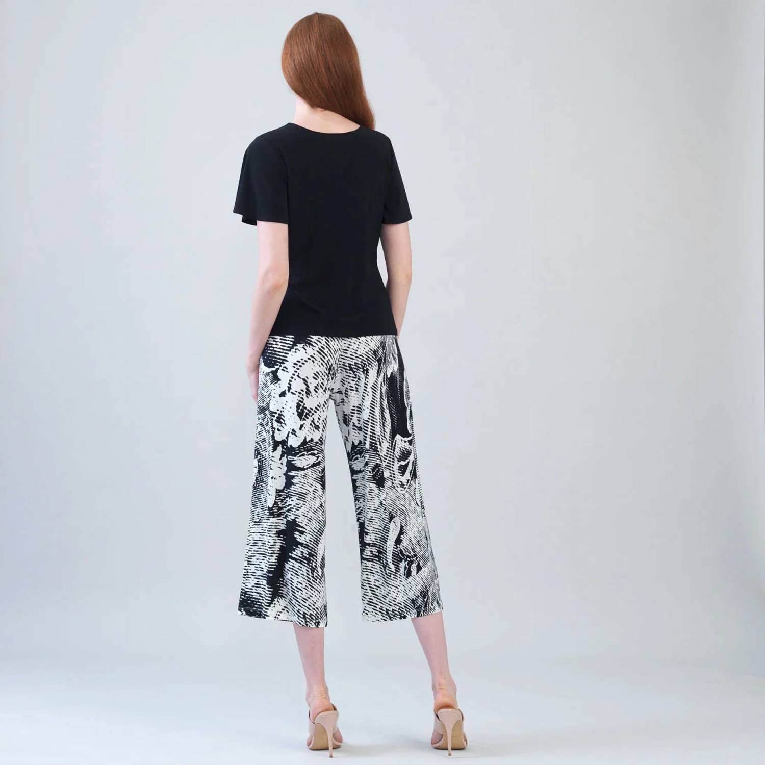 Clara Sunwoo - Flounce Sleeve Stitch Overlay Top