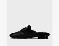 Vaneli - Women's Skyla Faux Fur-lined Loafer Mule