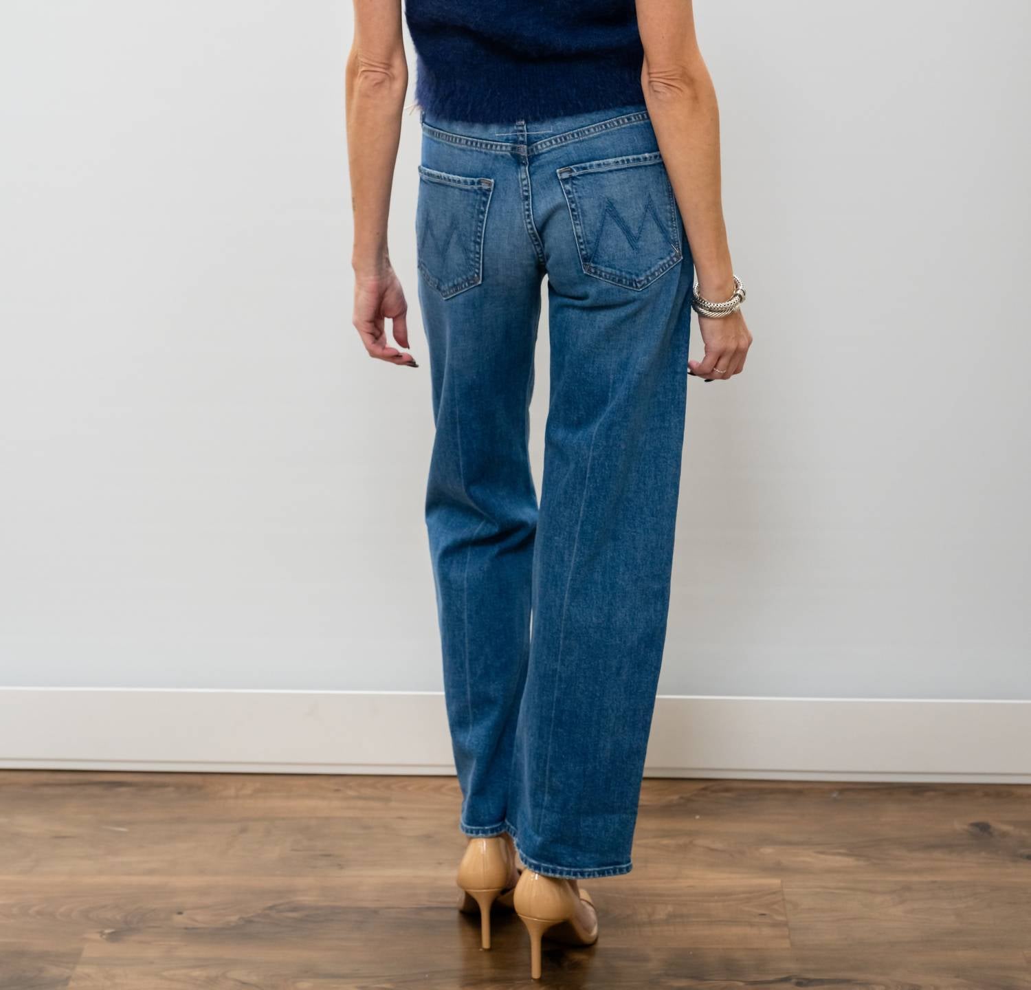 Mother - Mid Rise Lasso Sneak Tgs Jeans