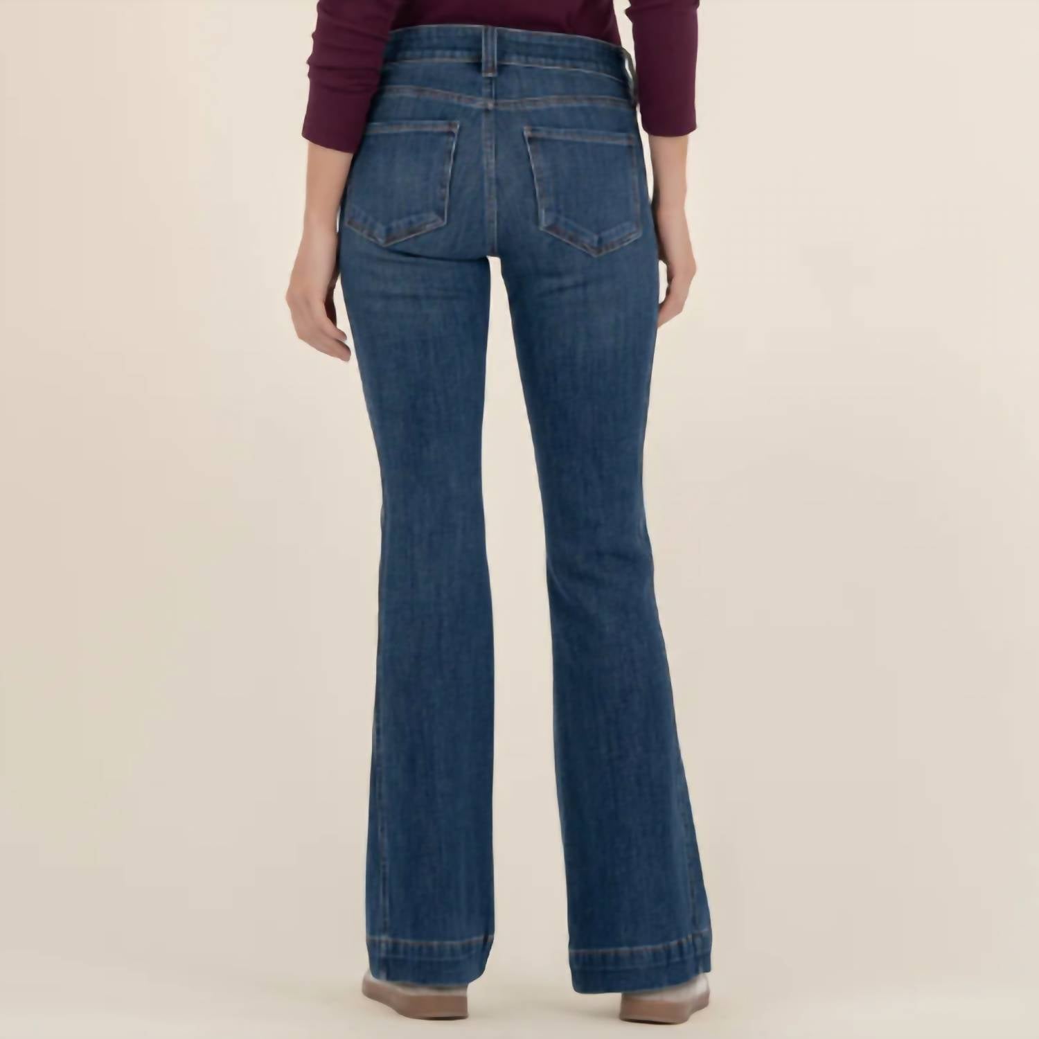 Kut From The Kloth - Natalie Bootcut Side Inset Jeans