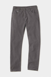 The Normal Brand Comfort Slim Terry Pants in steel - women's pants - view 4