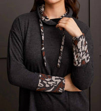 Tribal - Brushed Jacquard Tunic Top