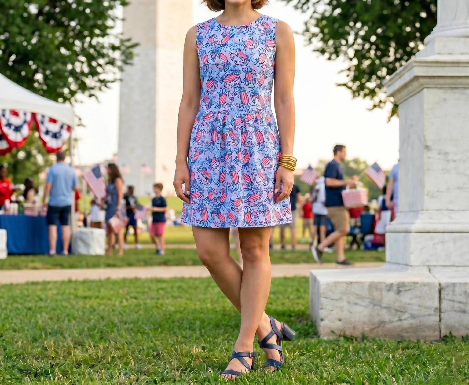 Katherine Way - Gulf Breeze Mini Dress