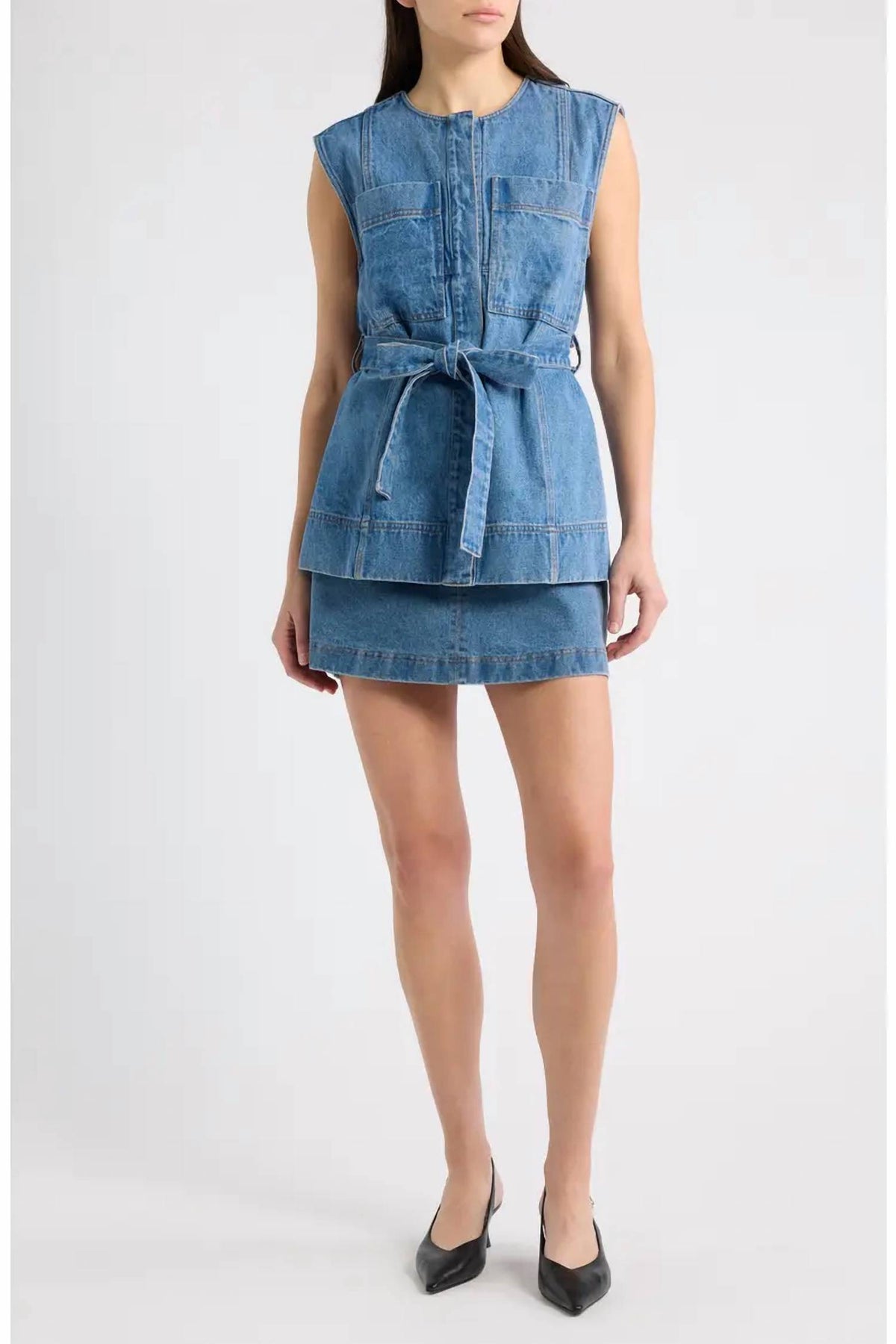 A.Ren - Avi Belted Vest