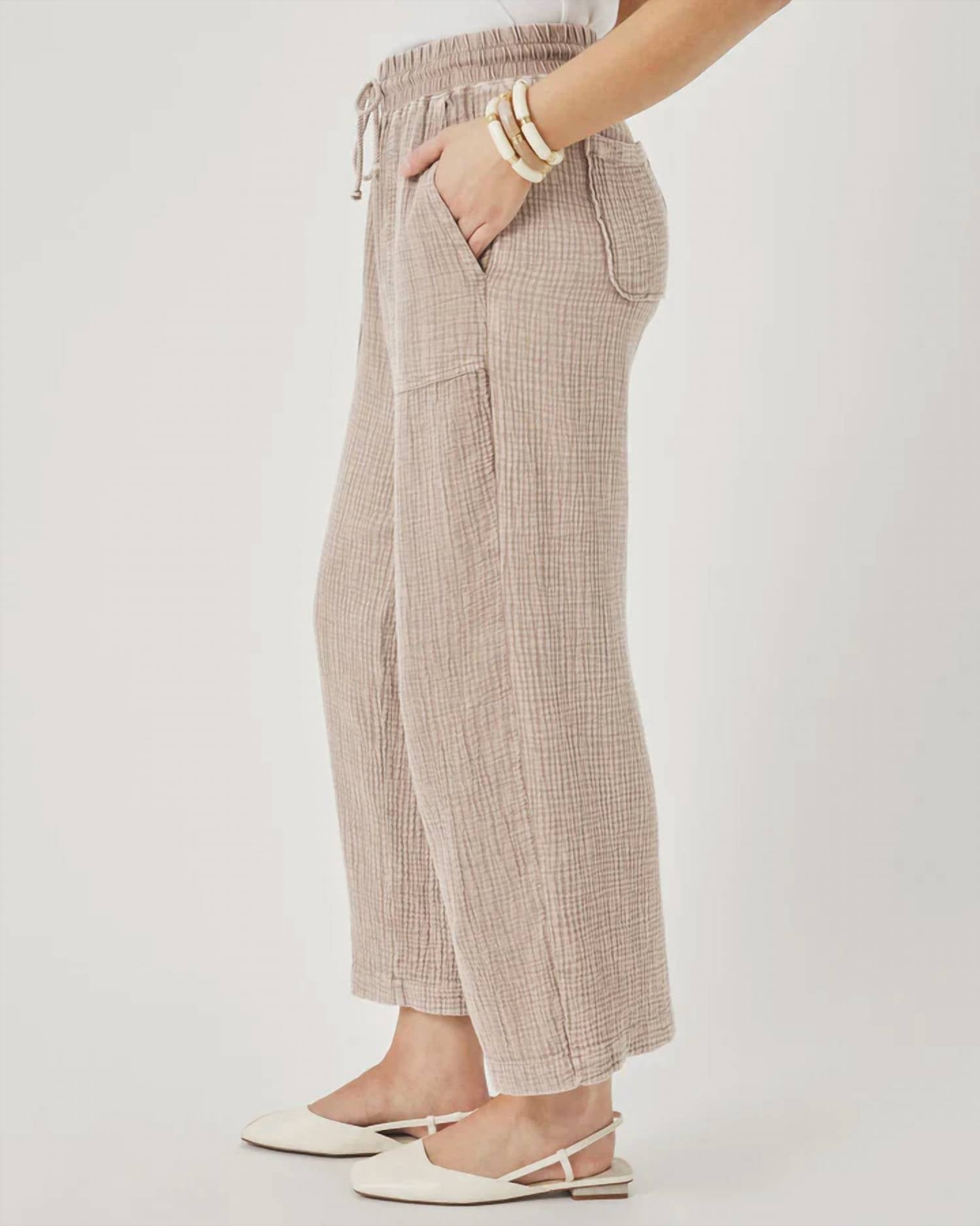 Splendid - Ava Gauze Wide Leg Pants