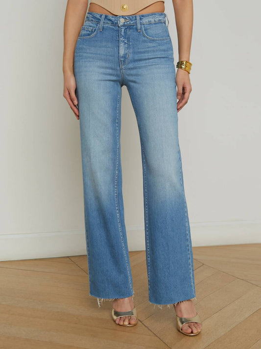 L'Agence - Scottie Wide-leg Jeans