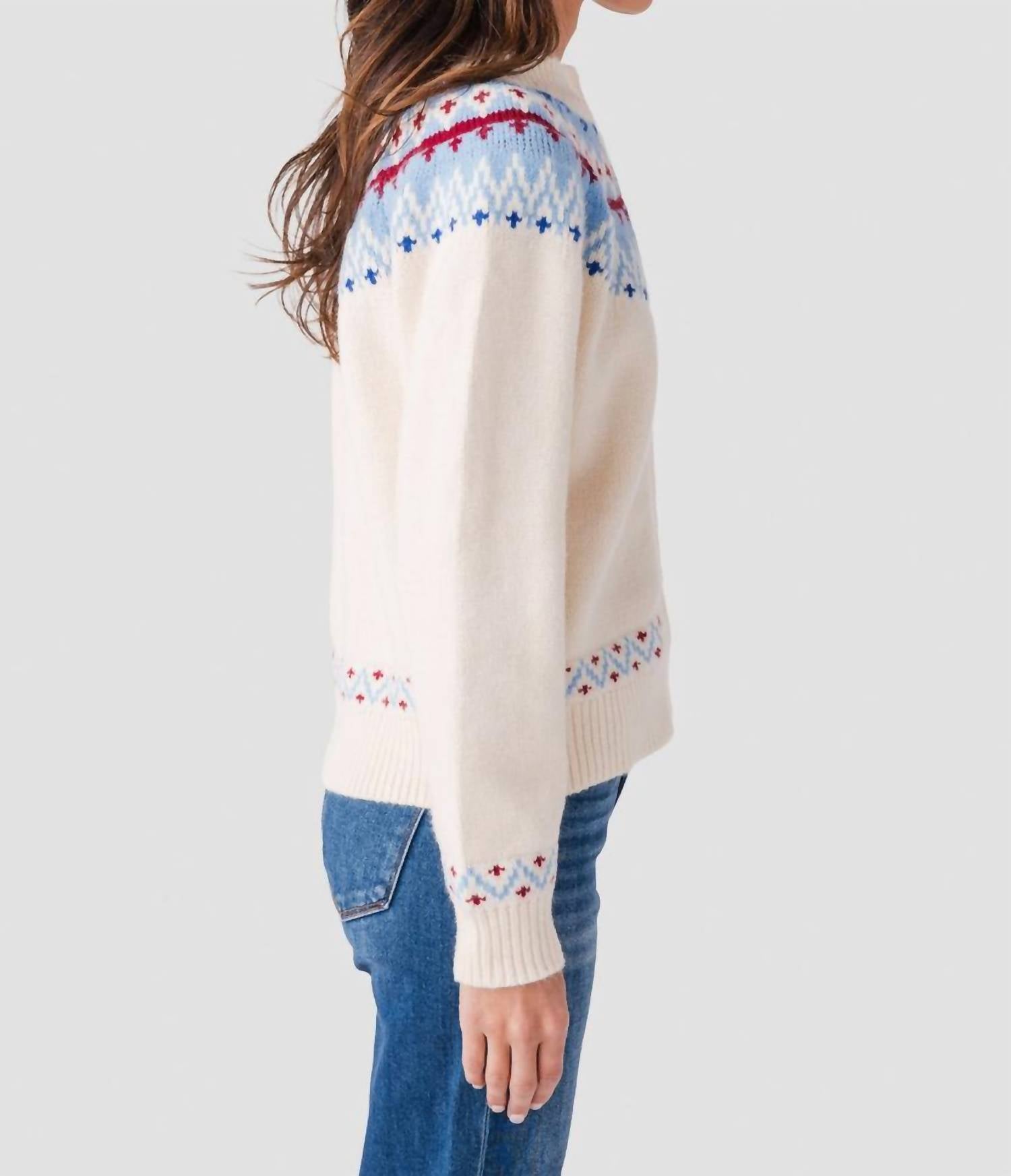Pinch - Hilda Nordic Button Down Cardigan