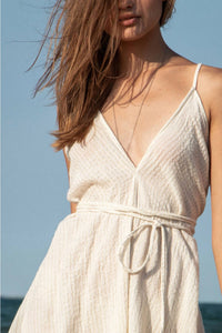 Handloom - Sage Turkish Cotton Maxi Dress