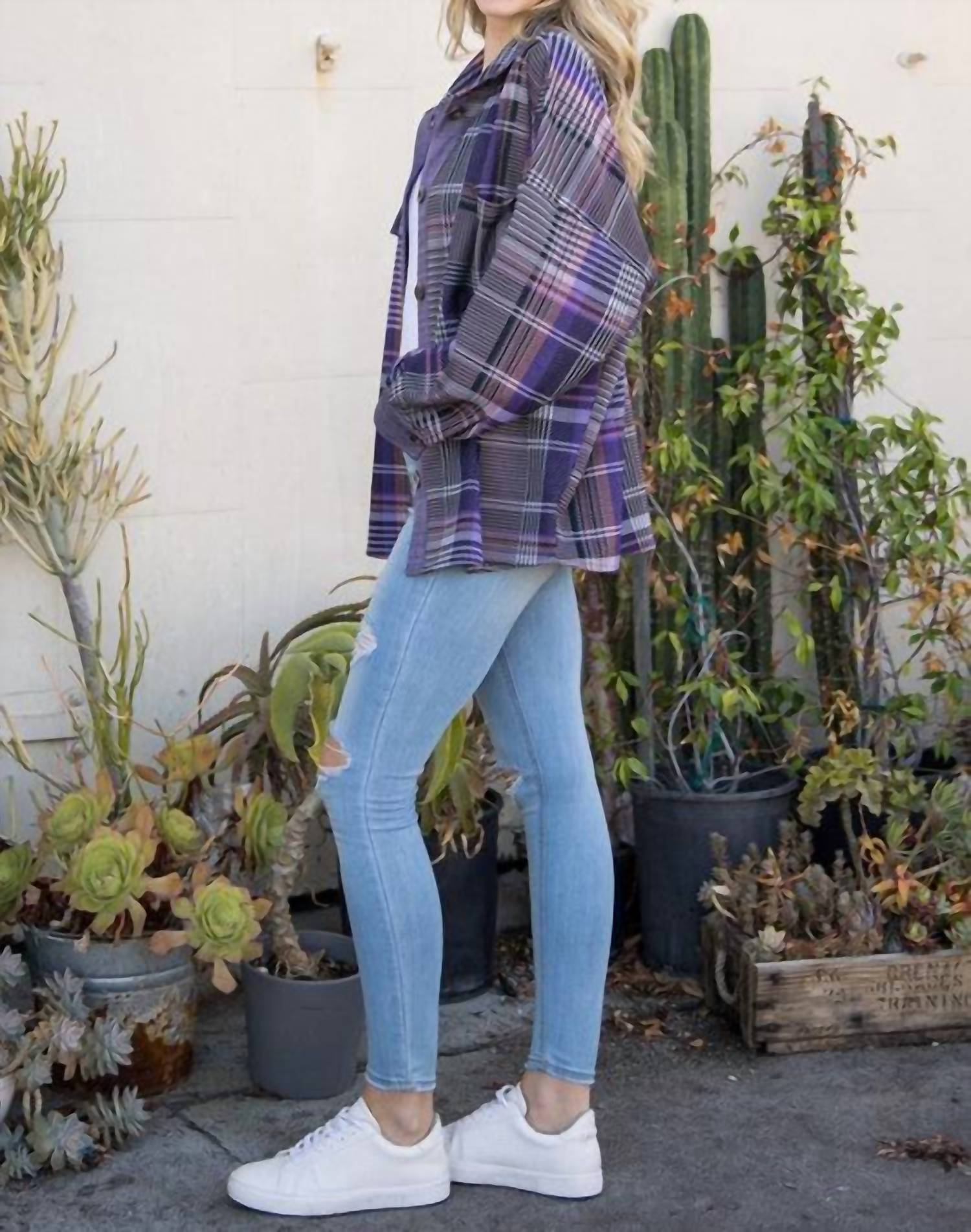 Ellis - Plaid Shacket