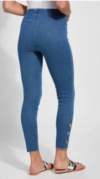 Lysse - Side Scallop Ankle Crop Leggings