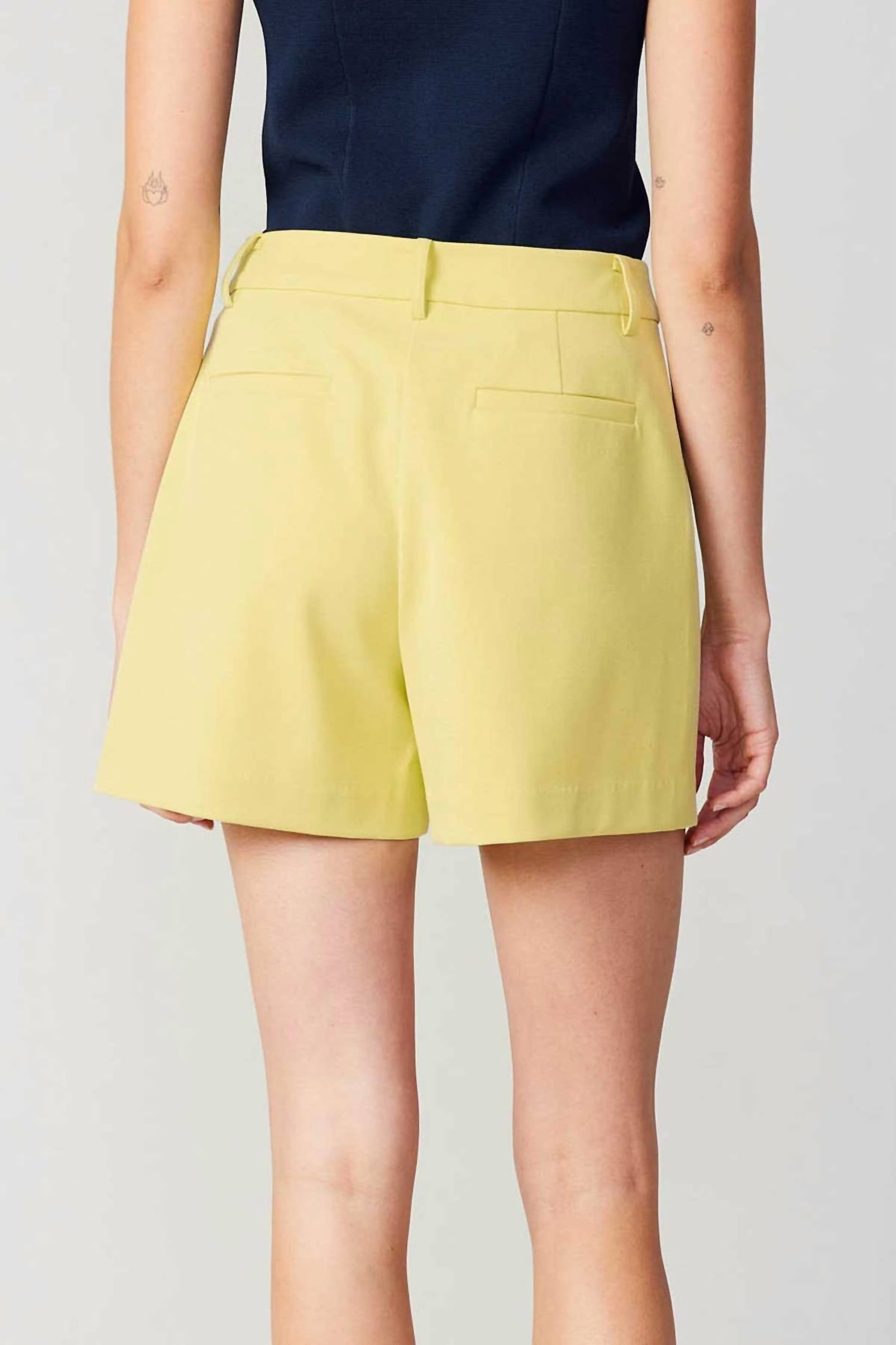 Current Air - Shelby Pintucked Shorts