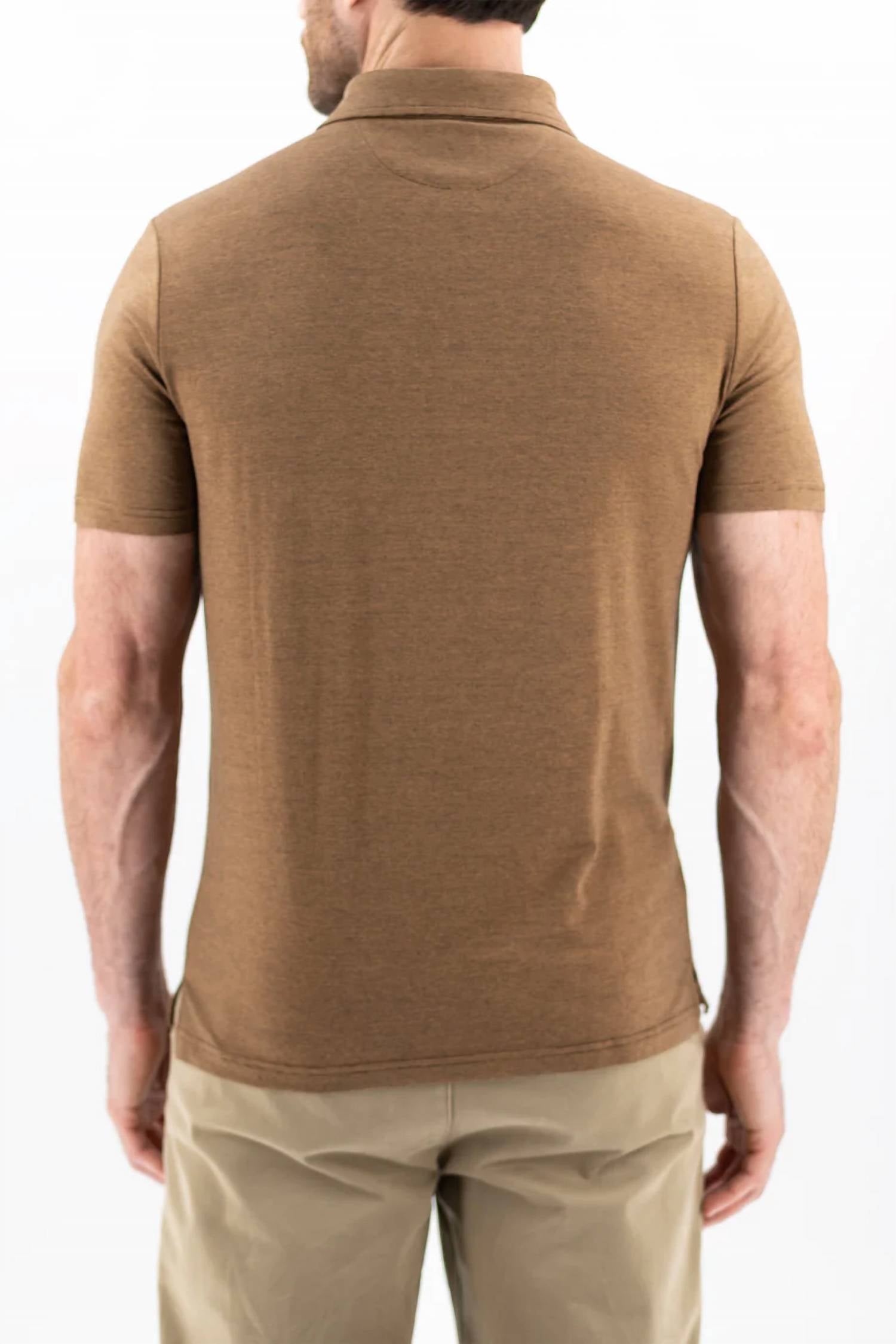 Devil-Dog - Melange Performance Polo Shirt