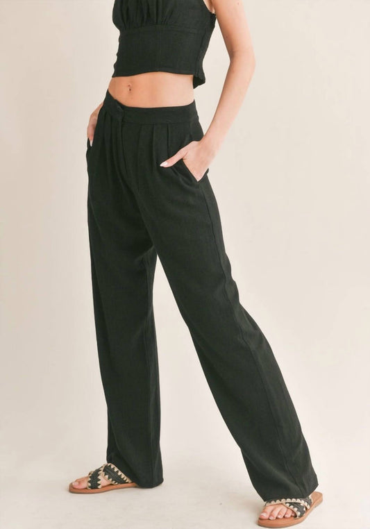 Sage The Label - At Ease Pleated Trouser