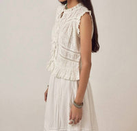 Maison Hotel - Camila Embroidered Top