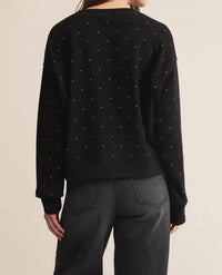 Z Supply - Sparkle Embellished Sweatshirt