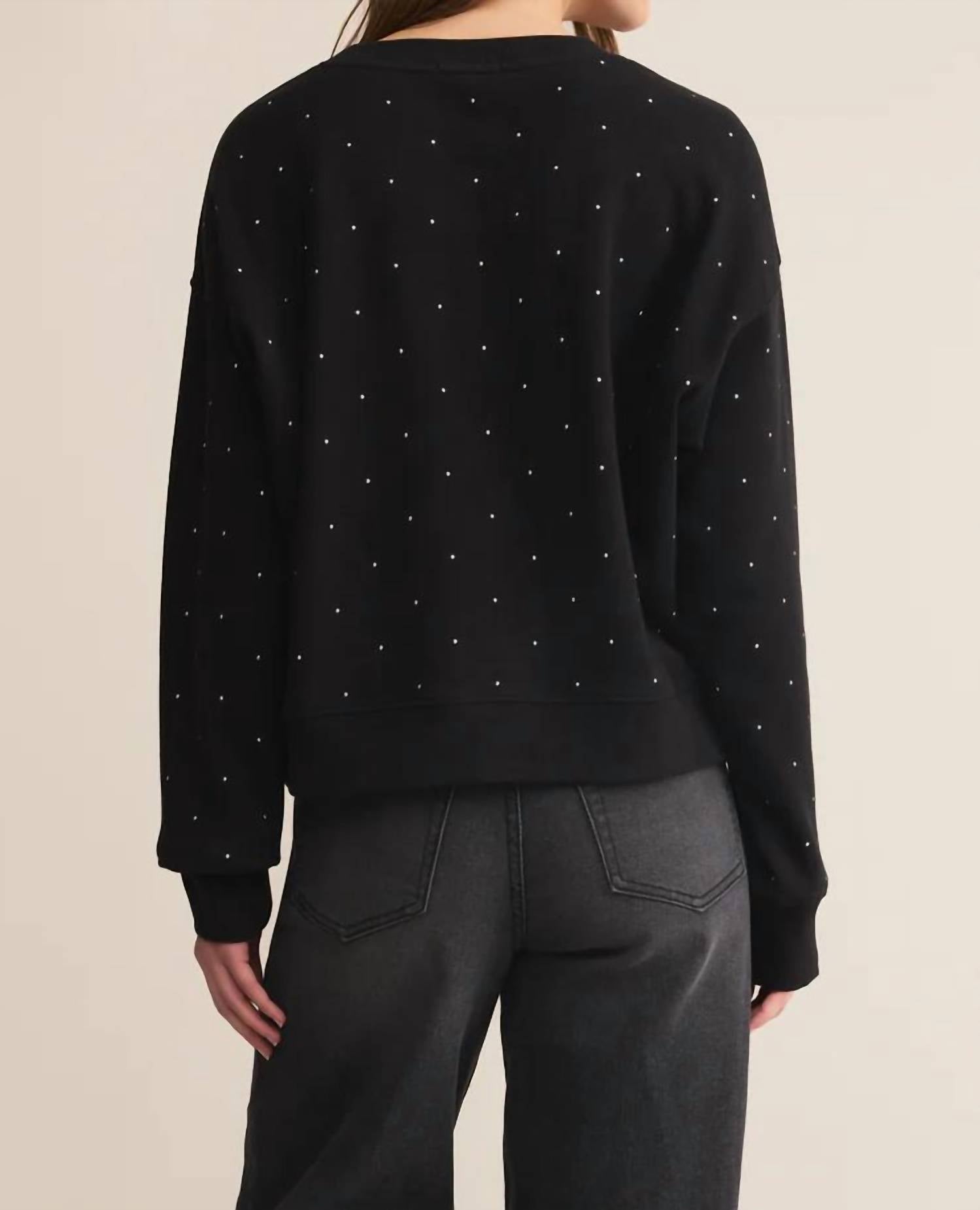 Z Supply - Sparkle Embellished Sweatshirt