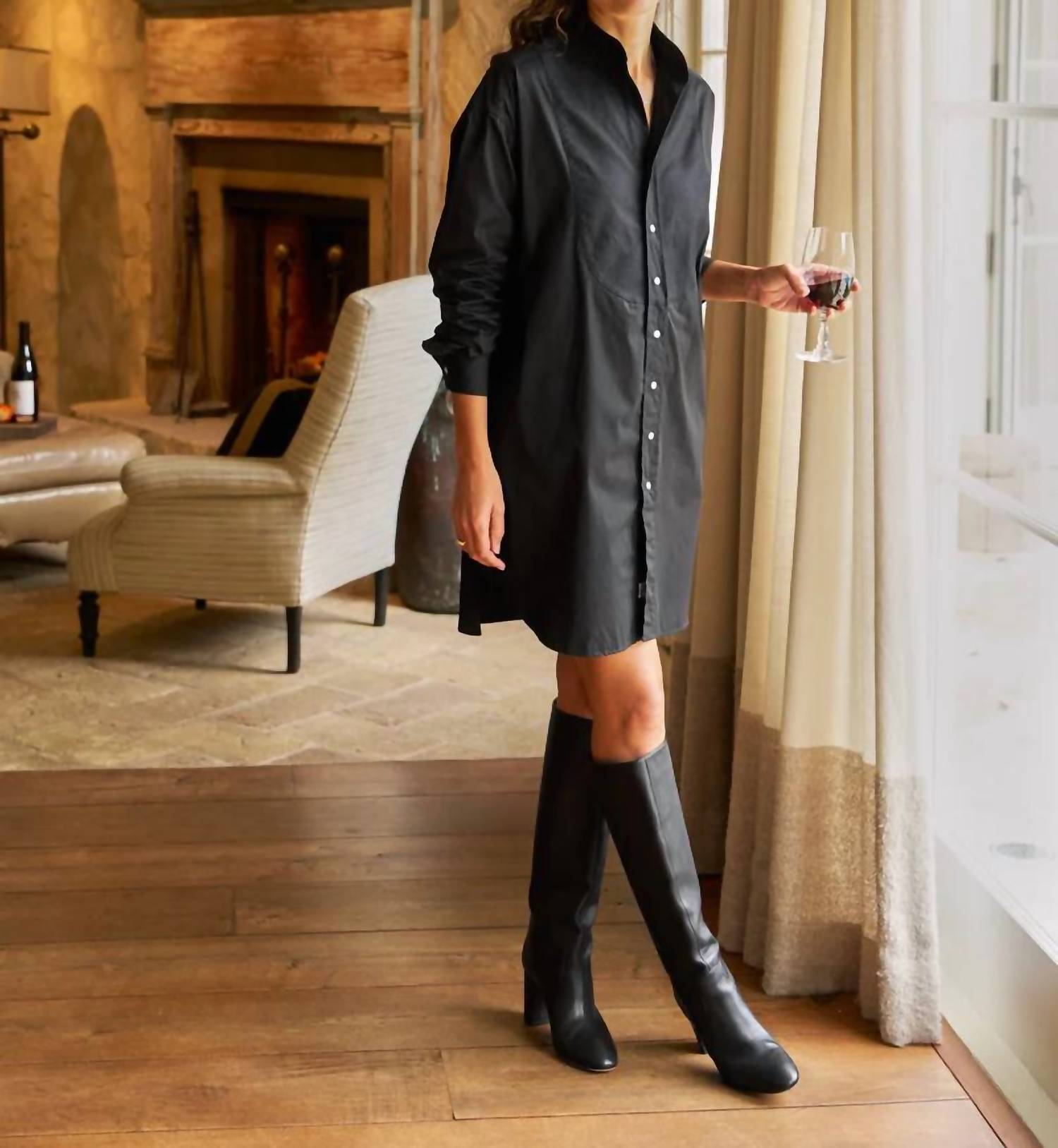 Frank & Eileen - Tori Shirtdress