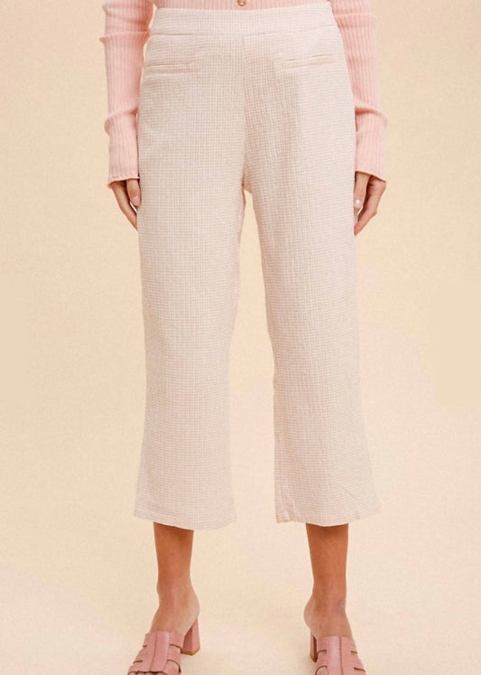 Hem & Thread - Tea Time Cropped Pencil Pants