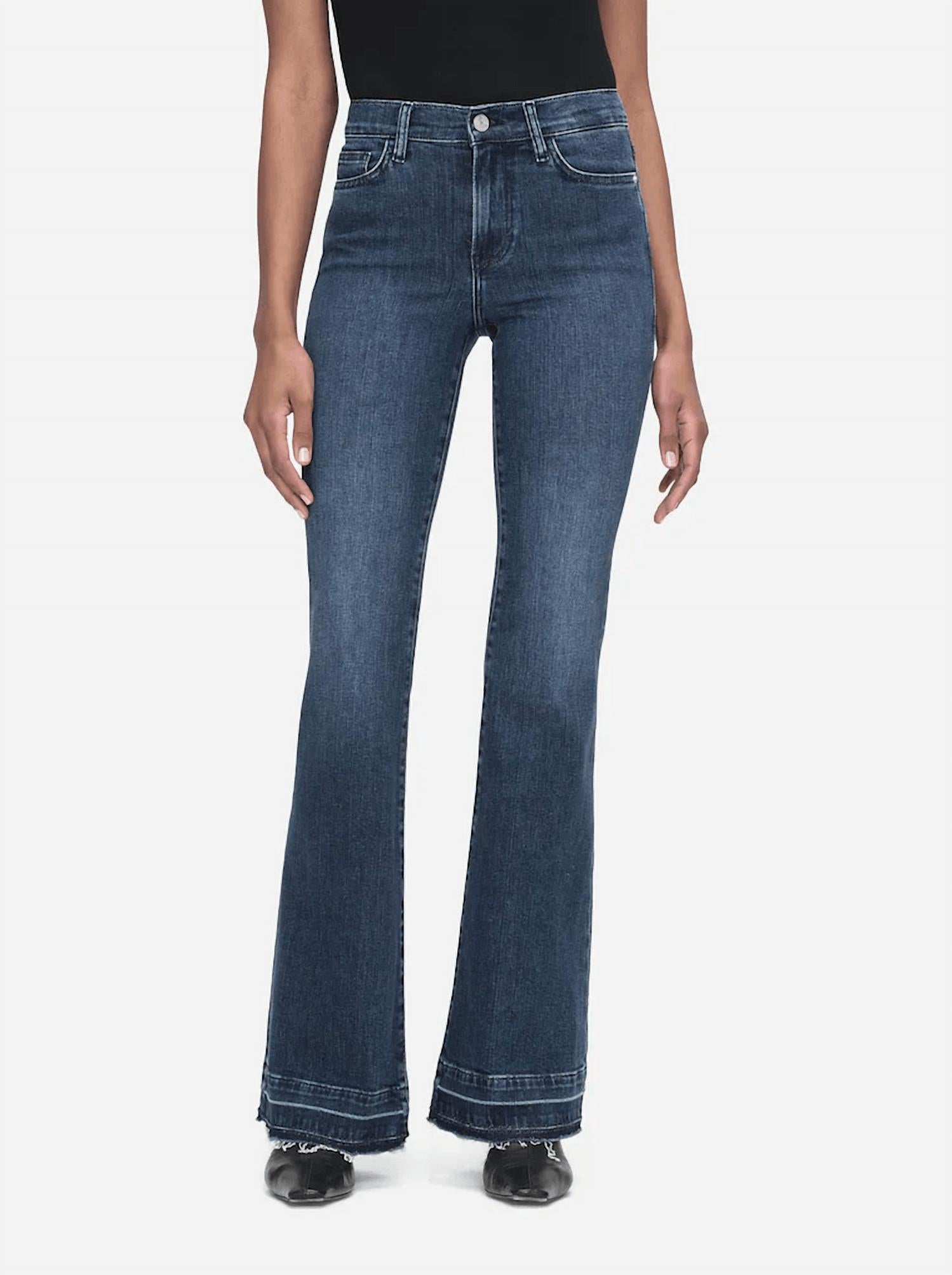 Frame - Women's Le Easy Flare Wide Hem Jean
