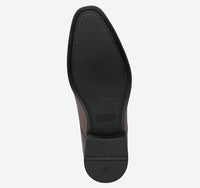 JOHNSTON & MURPHY Men's Gibbons Plain Toe Oxfords in mahogany full grain - men's shoe - alternate view