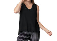 Habitat - Deep Hem V-neck Tank
