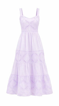 Allison New York - Jade Eyelet Maxi Dress