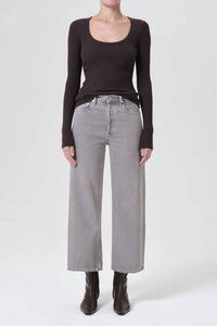 Agolde - Ren High-rise Wide-leg Jean