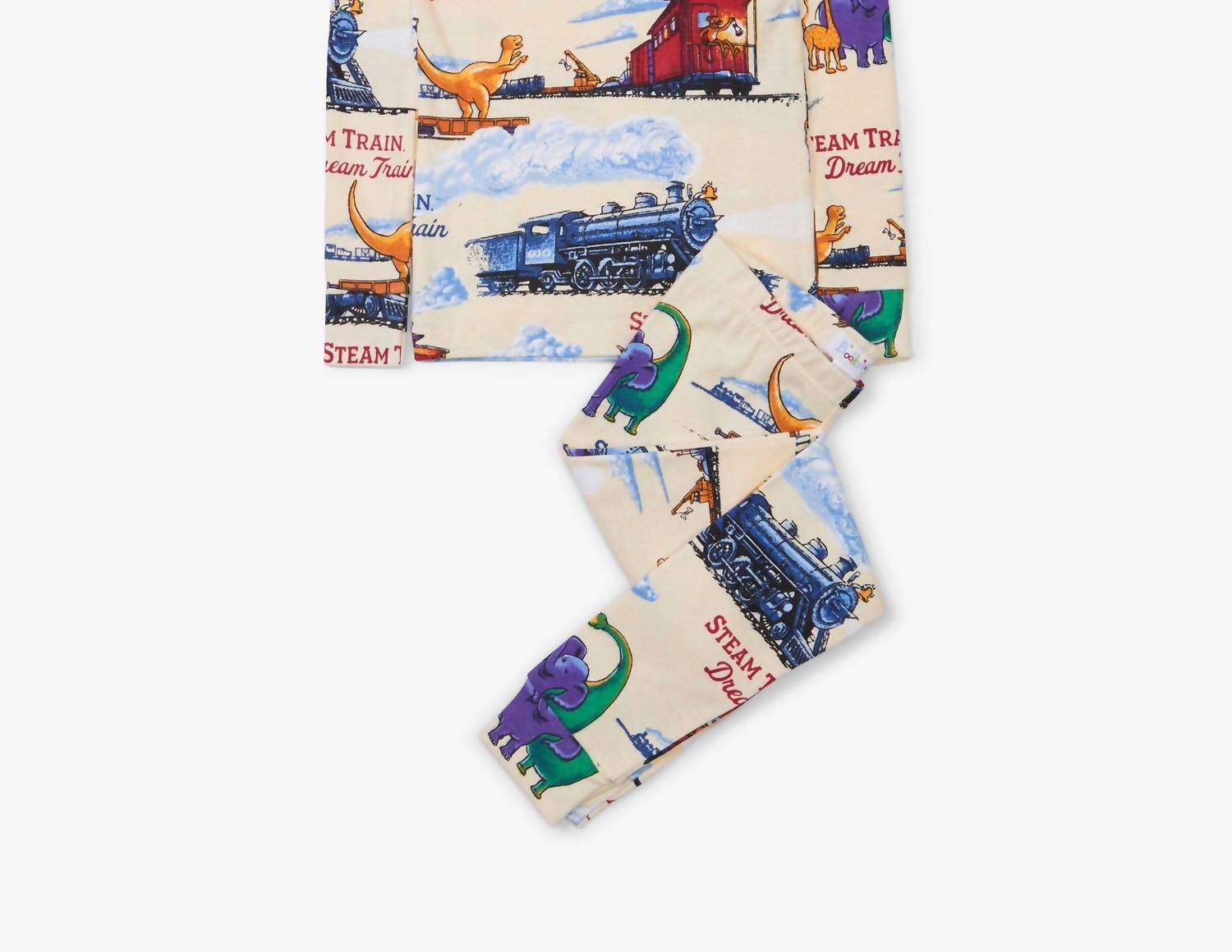 Books To Bed - Boy's Steam Train Dream Train Pajamas