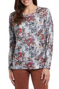 Tribal - Bentley Long Sleeve Crew Neck Top