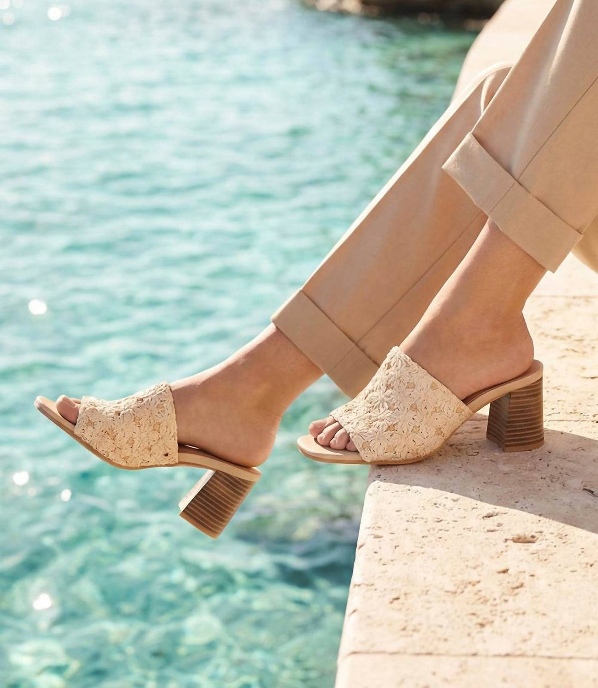Seychelles - Women's Adapt Raffia Heel Sandals