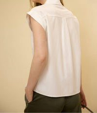 P.CILL Look The Other Way Blouse in ivory - women's blouse - view 5