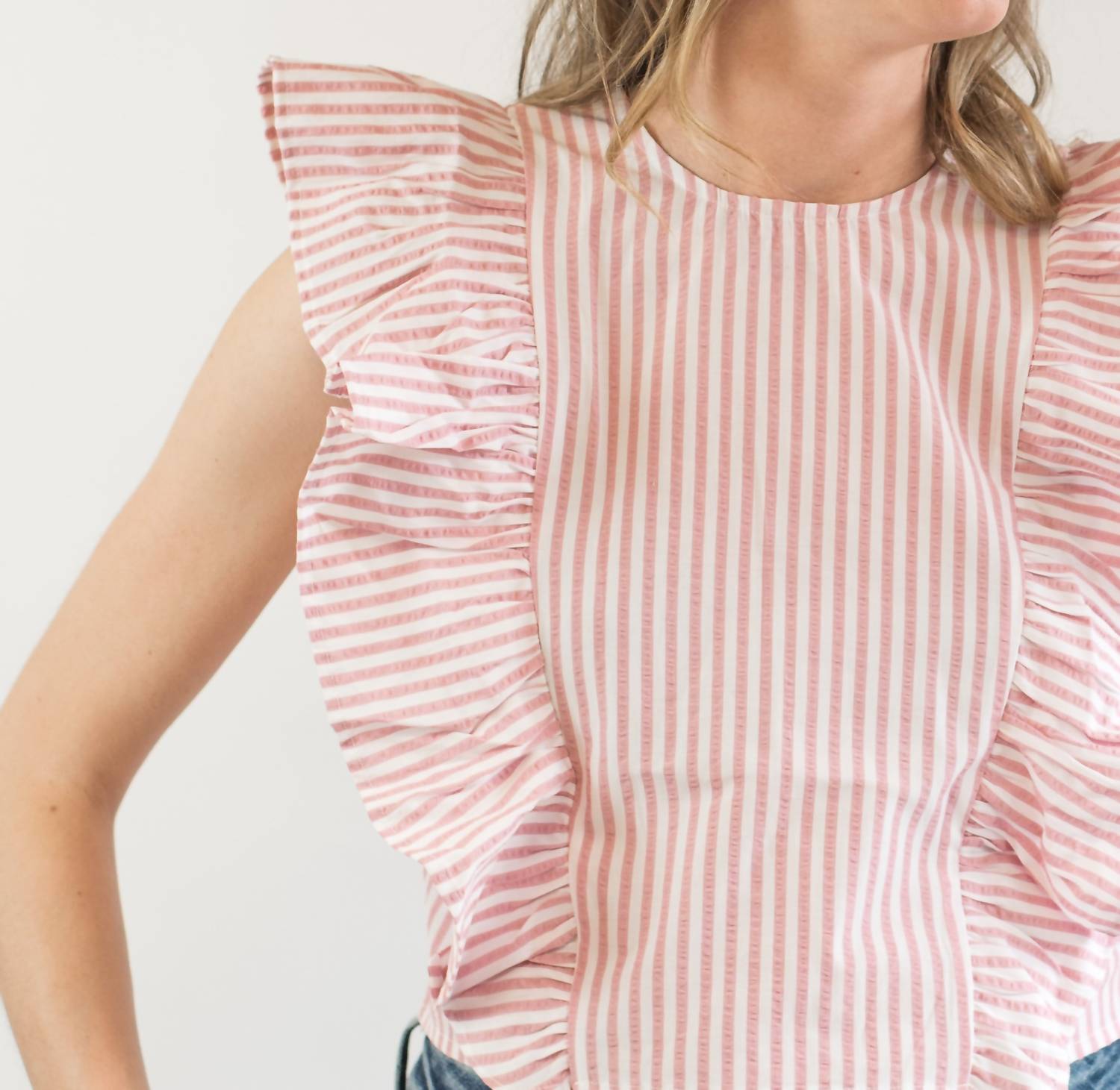 Deluc - Cesar Ruffle Top