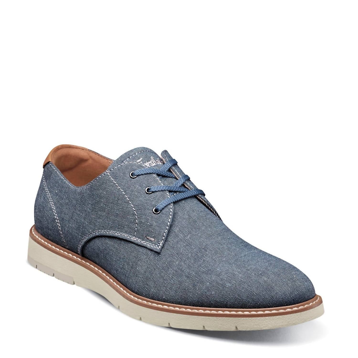 Florsheim - MEN'S VIBE CANVAS PLAIN TOE OXFORD SHOES - MEDIUM WIDTH