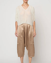 Atelier Delphine - Flared Random Pleats Tee