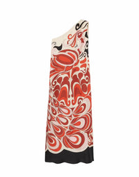 La Doublej - Phoenix Placee Silk Twill Roy Dress