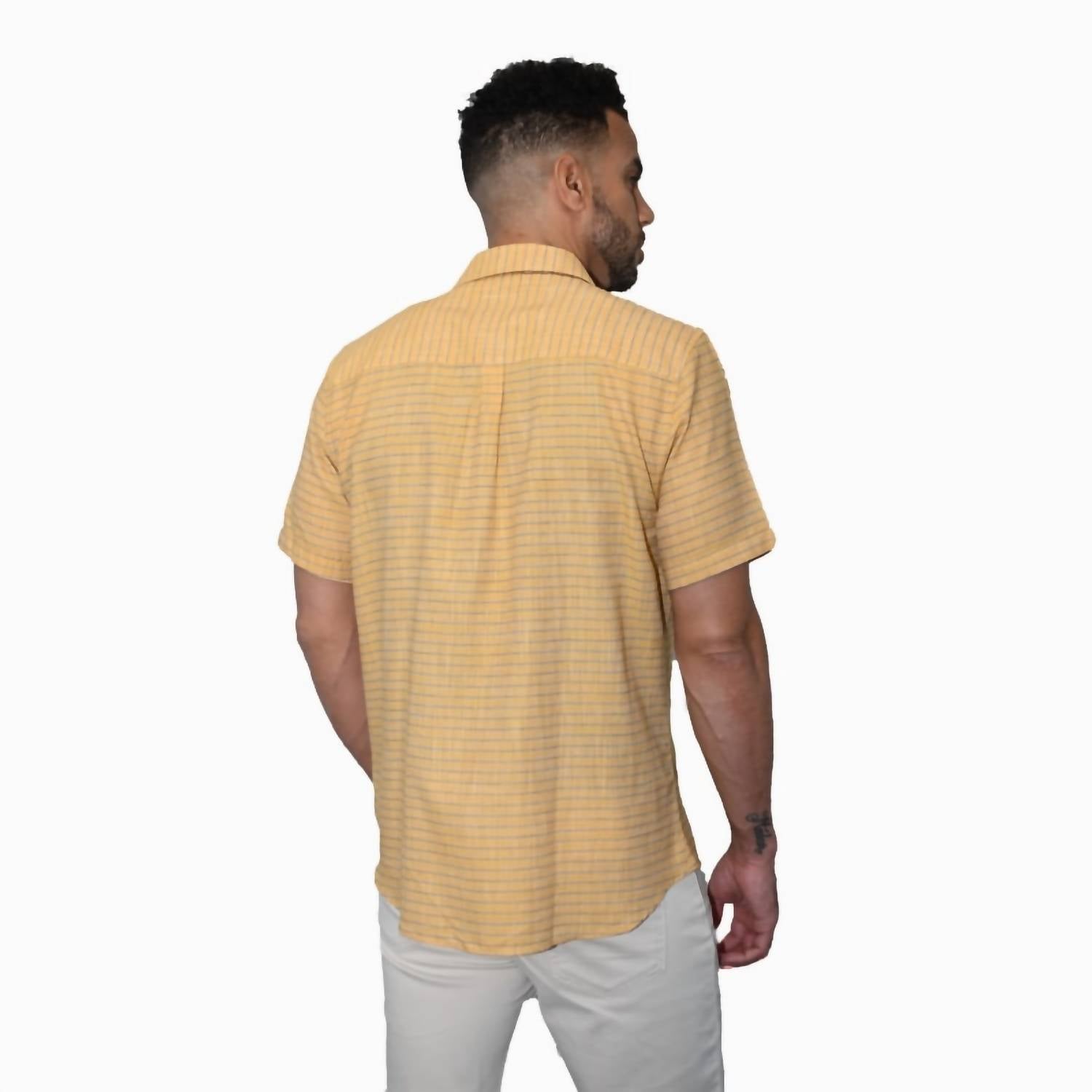 Vustra - Striped Button Down Shirt