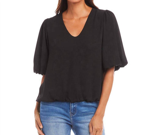 Karen Kane - Puff Sleeve Top