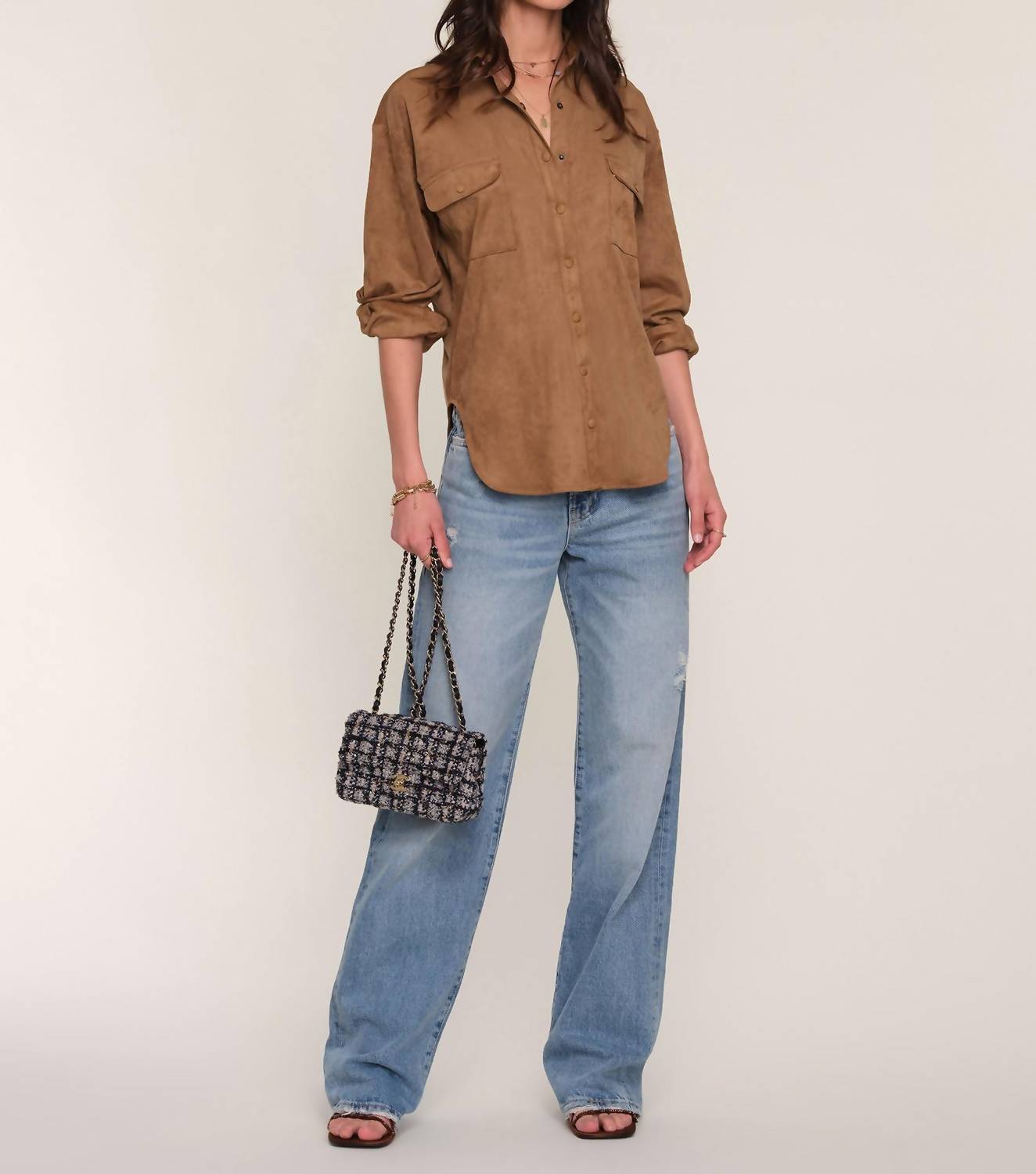 Heartloom - Maya Long Sleeve Shacket