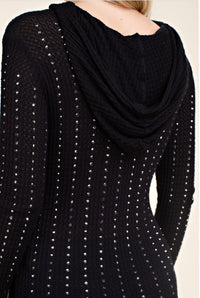 Vocal Apparel - Studded Thermal Hoodie
