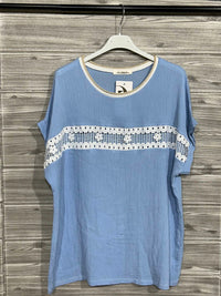 Oz - Women's Embelished Short Sleeve Tee