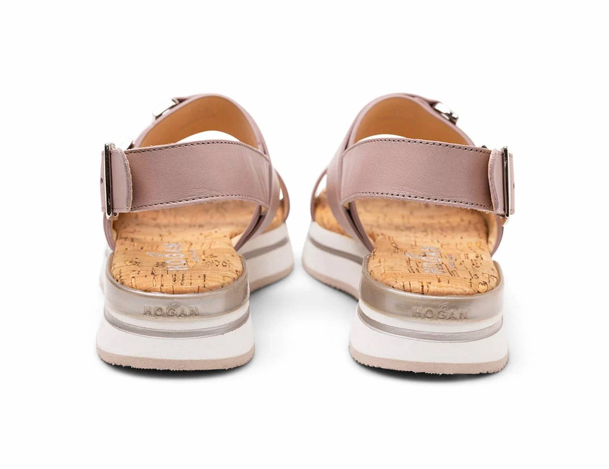 Hogan - Women's H257 Leather Sandals