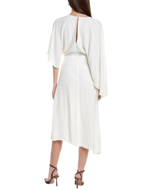 Reiss - Naomi Asymmetric Cape Maxi Dress