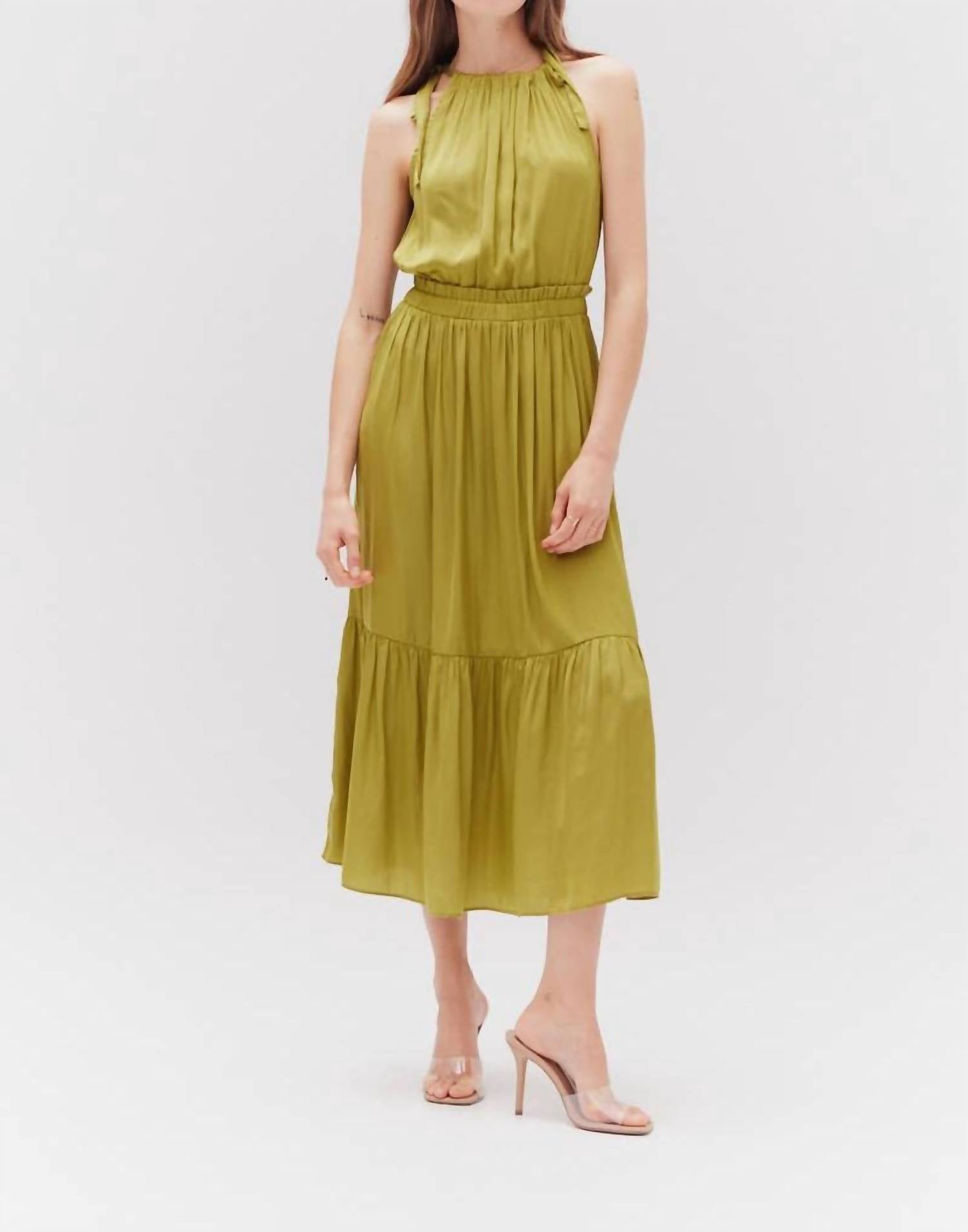 Grade & Gather - You Forever Halter Maxi Dress