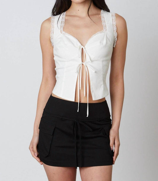 Cotton Candy La - CARGO POCKET MINI SKIRT