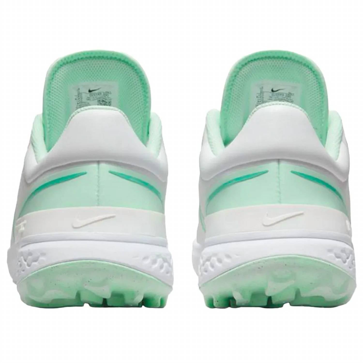 NIKE Men's Infinity Pro Two Shoes - Wide in white mint - men's shoe - detail view