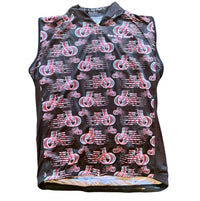 It'S In My Heart - Women's Bike Blur Sleeveless Cycling Jersey
