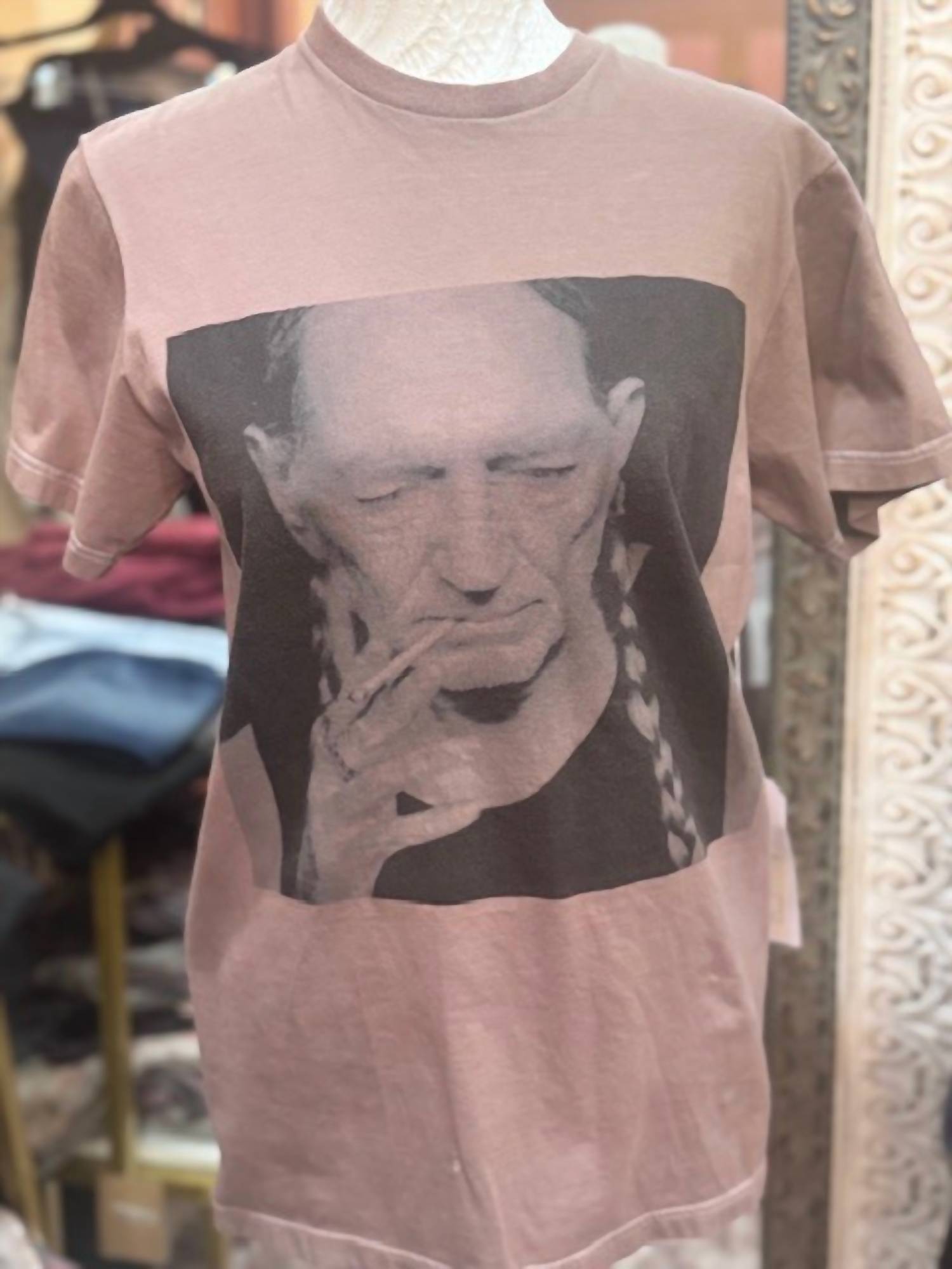 Archival Apparel - Women's Willy Nelson Vintage Short Sleeve Tee