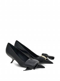 Salvatore Ferragamo - Women's Oversized-bow Leather Pumps